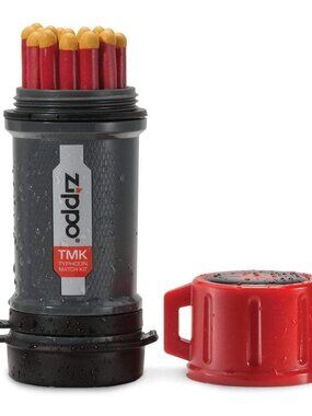Zippo "Typhoon Waterproof Match Kit", 15 Matches, 3 Strike Pads